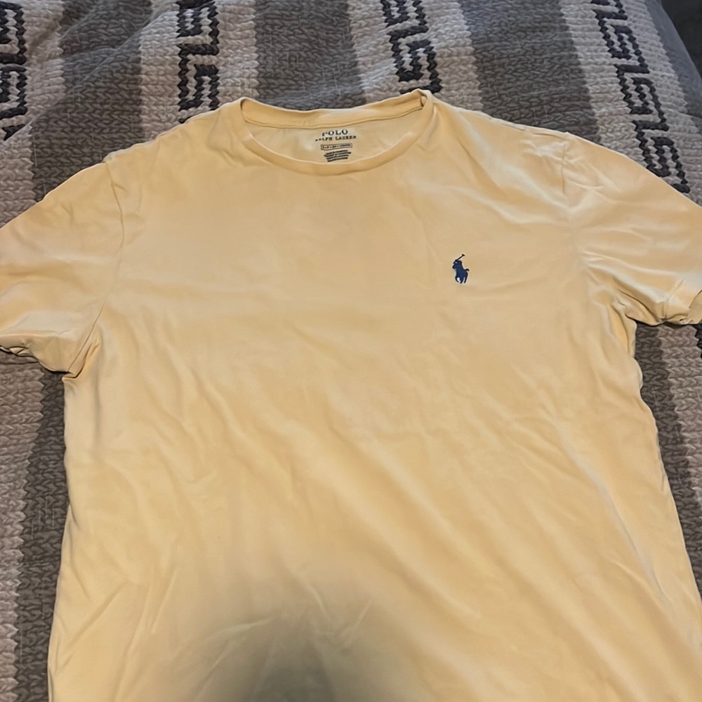 Yellow Ralph Lauren Tshirt